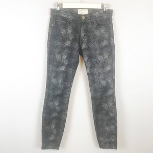 Current Elliott Stiletto Silver Dust Ankle Jeans
